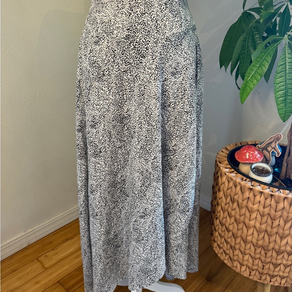 Japna Black and White Maxi Skirt that is perfect with a graphic tee - Picture 2 of 5